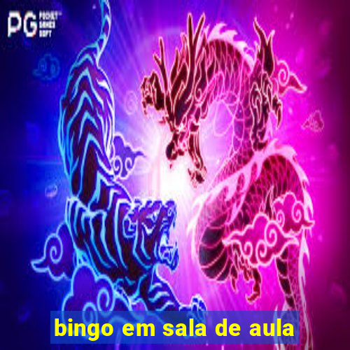 bingo em sala de aula